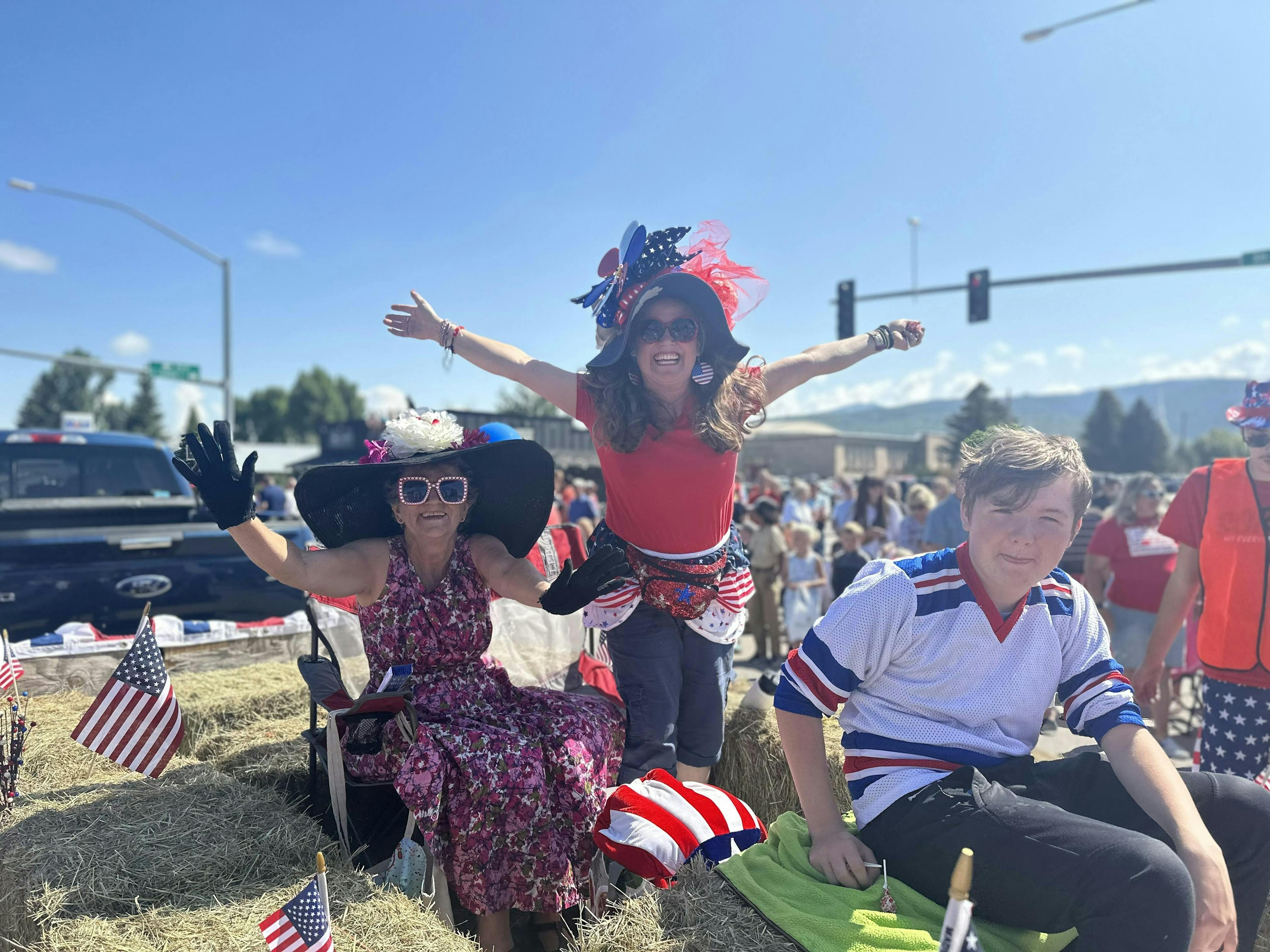 4th of July parade in Victor Idaho, a part of Eastern Idaho and Yellowstone Teton Territory.