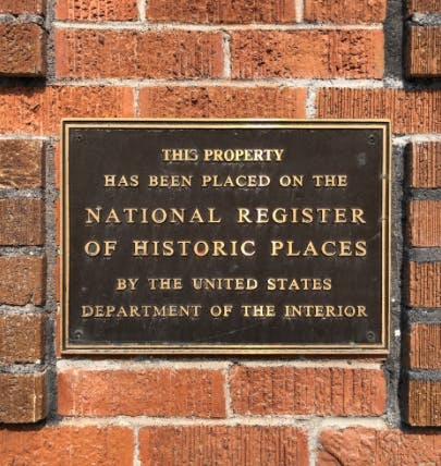 National Register of historic buildings in downtown Idaho Falls in Eastern Idaho, a part of Yellowstone Teton Territory.