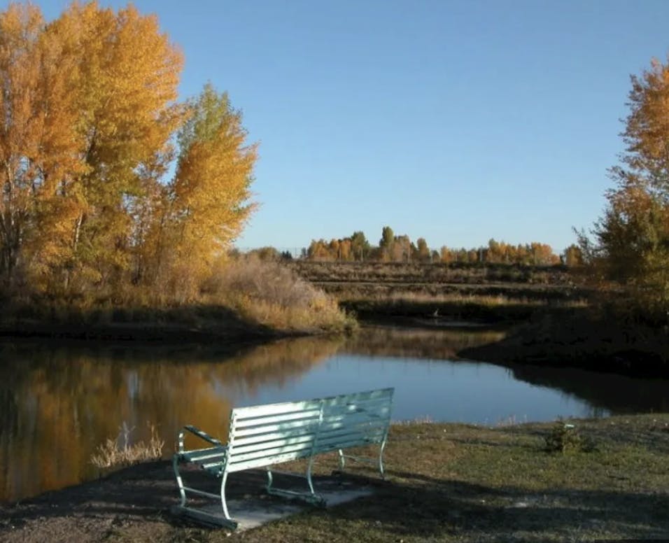 One of the many parks in Rexburg in Eastern Idaho, a part of Yellowstone Teton Territory.