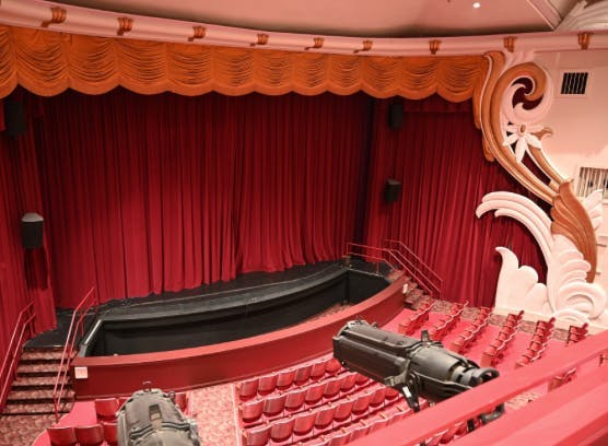 view of theatre stage in Idaho Falls Idaho