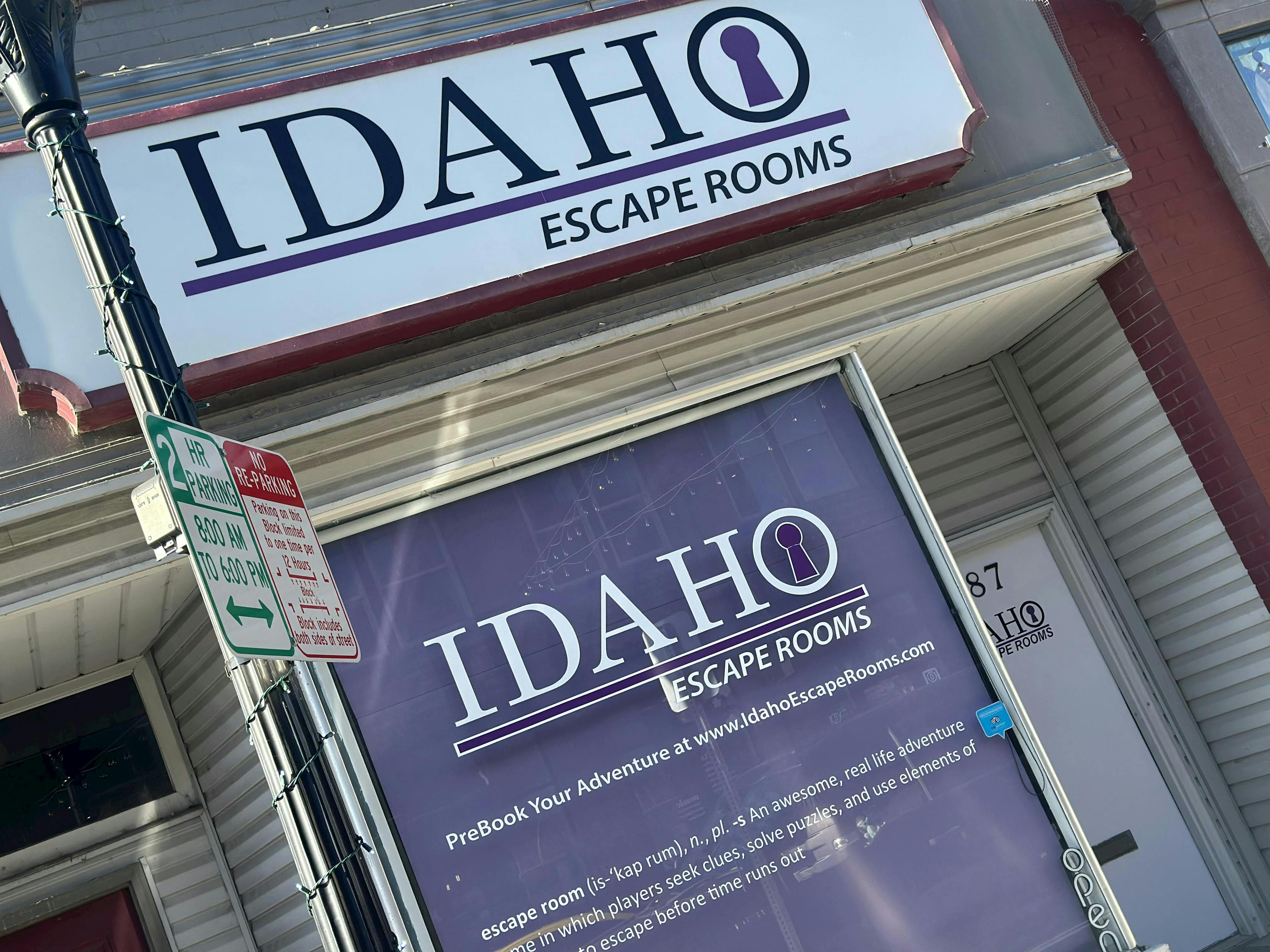 Escape Rooms in downtown Idaho Falls, Idaho.