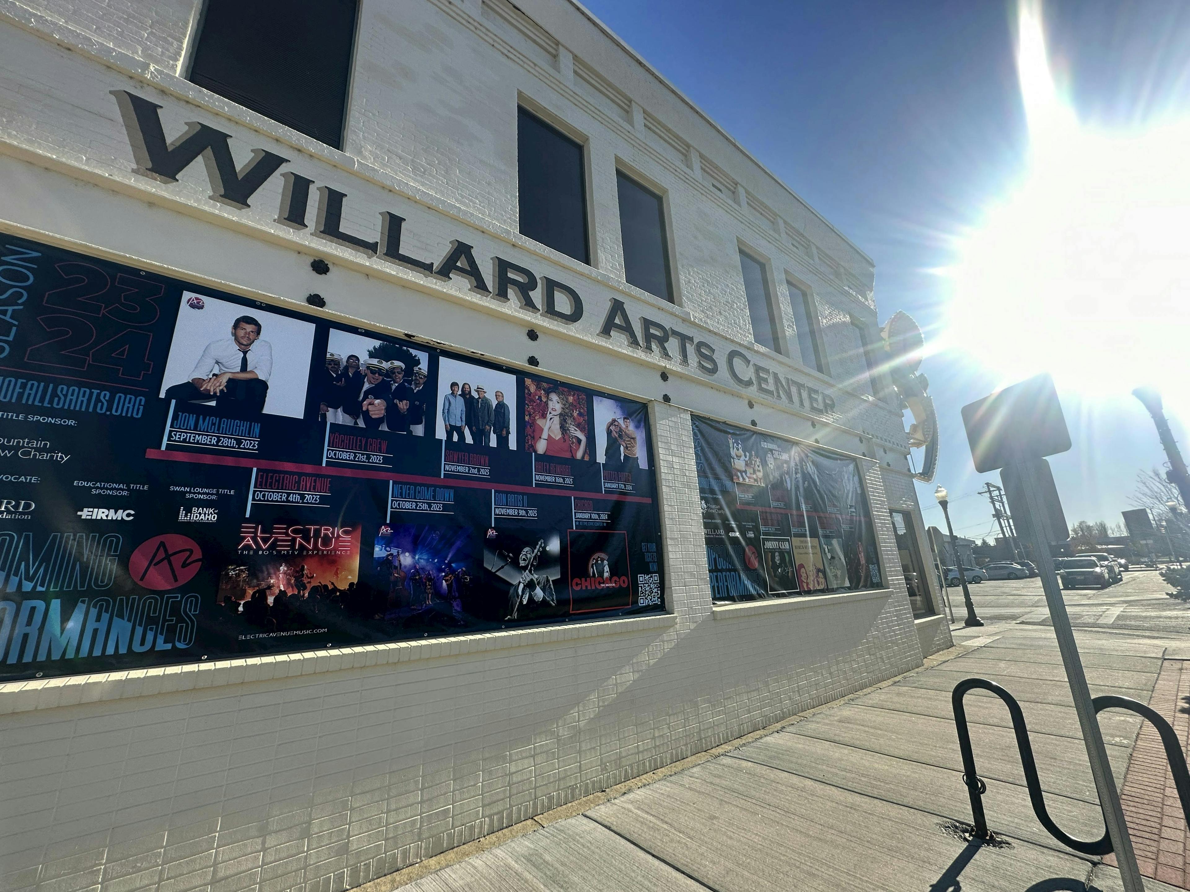 The Willard Arts Center in downtown Idaho Falls, Idaho.