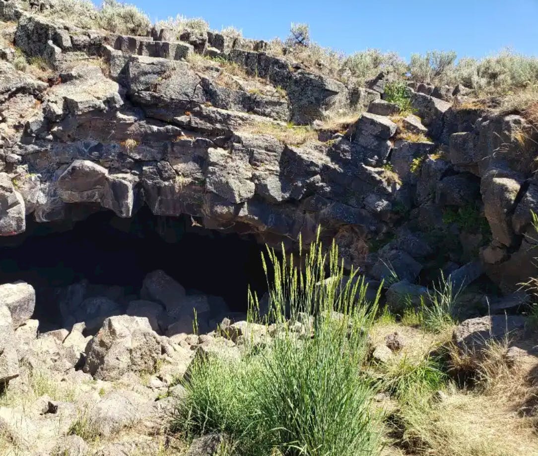 The Civil Defense Caves located in Rexburg Idaho in Yellowstone Teton Territory.