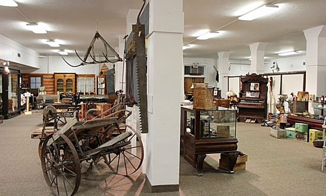 Teton Flood Exhibit at Museum of Rexburg in Yellowstone Teton Territory.