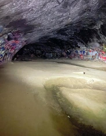 The 17 mile caves is one of many lava tube systems in Eastern Idaho, a part of Yellowstone Teton Territory.