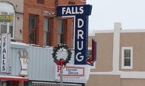 Photo a drug store in St. Anthony Idaho by East Idaho News in Yellowstone Teton Territory.